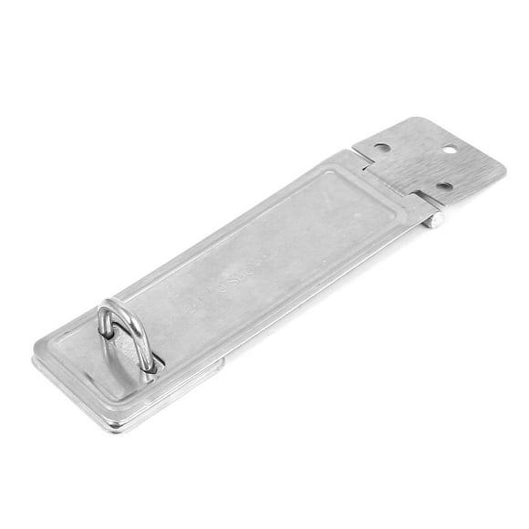 id:651 7f 06 fbc New Lon0167 Gates Cabinet Featured Door 3.5 Long reliable efficacy Metal Latch Hasp Staple Silver Tone 6pcs 